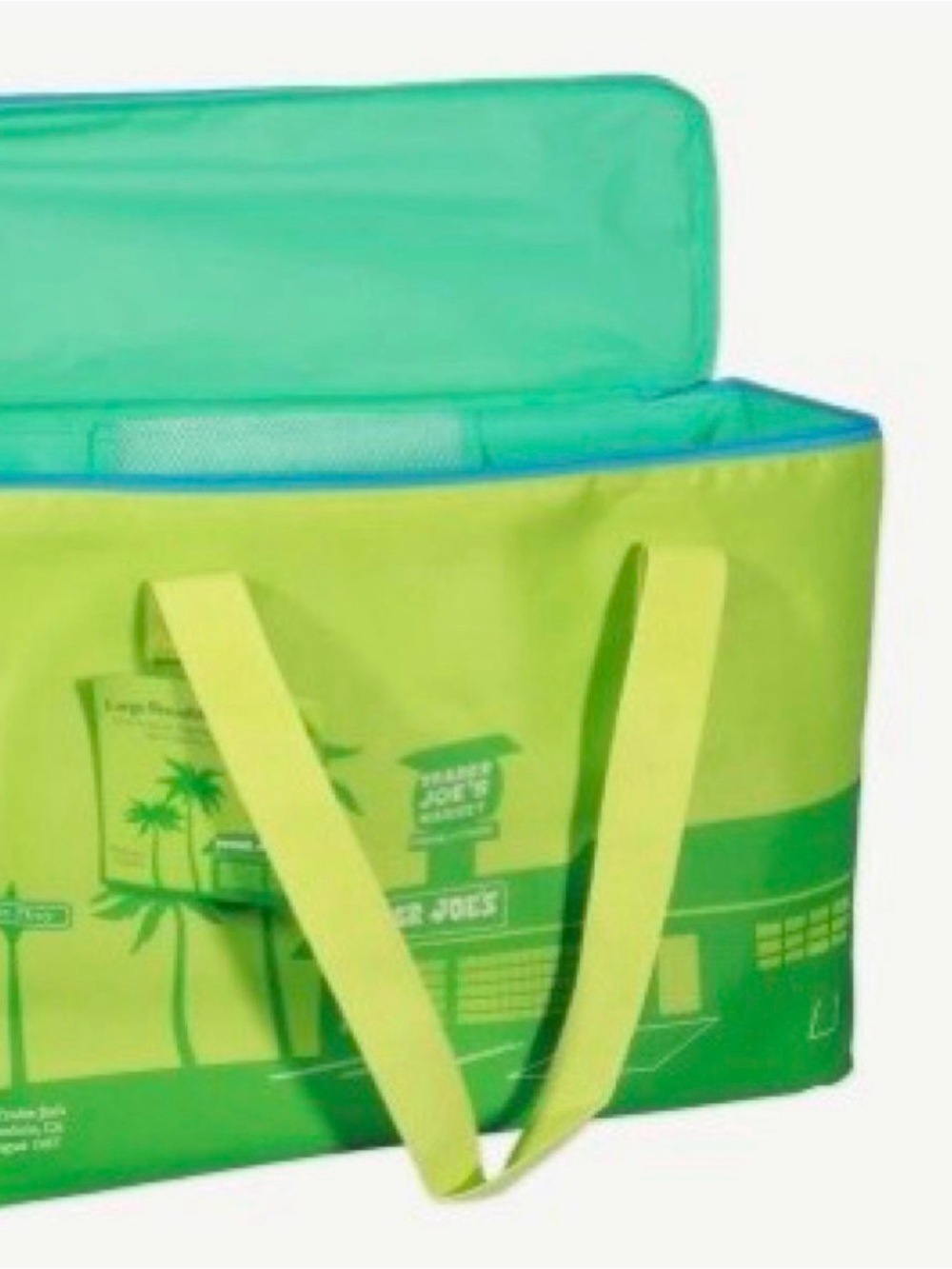 ✨Reusable Lime Green Insulated Grocery Tote